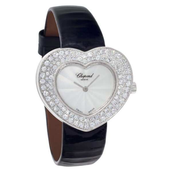 Chopard Heart 5631 18k White Gold Mother of Pearl dial 32mm Quartz watch