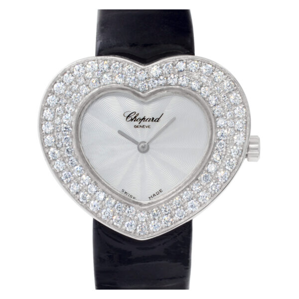 Chopard Heart 5631 18k White Gold Mother of Pearl dial 32mm Quartz watch