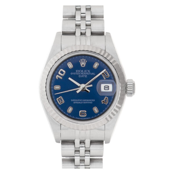 Rolex Date 79174 stainless steel 25mm auto watch