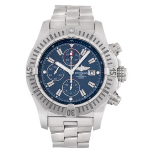 Breitling Super Avenger A13370 stainless steel 46.5mm auto watch