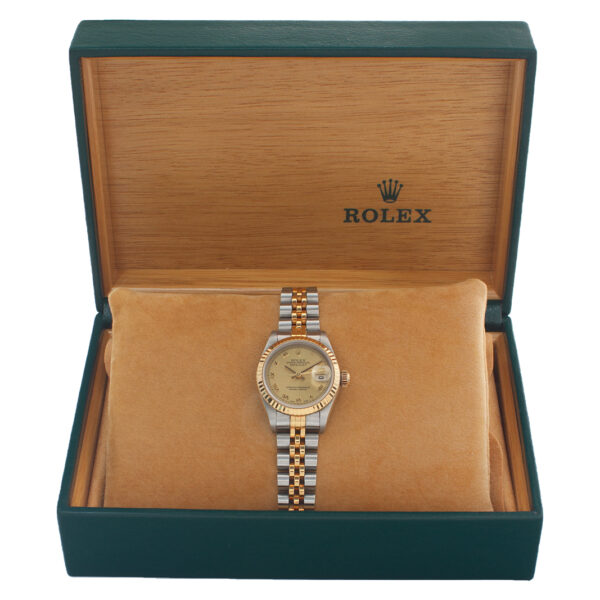 Rolex Datejust 69173 18k & steel 26mm auto watch