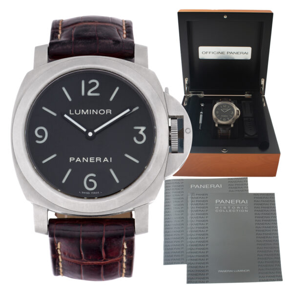 Panerai Luminor PAM00112 titanium 43mm Manual watch