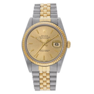 Rolex Datejust 16233 18k & steel 36mm auto watch