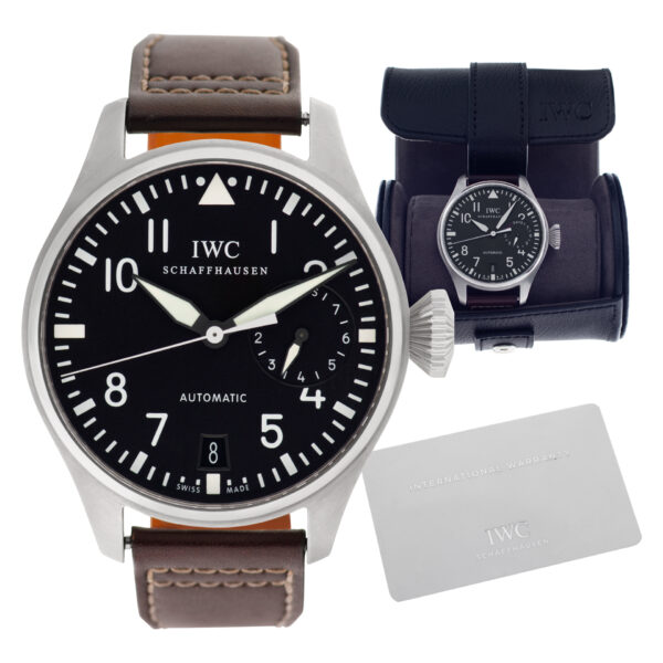 IWC Big Pilot iw501001 Stainless Steel Black dial mm Automatic watch