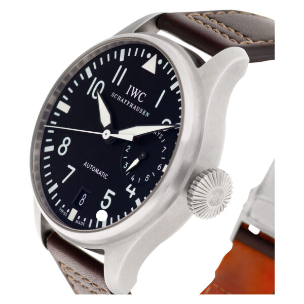 IWC Big Pilot iw501001 Stainless Steel Black dial mm Automatic watch