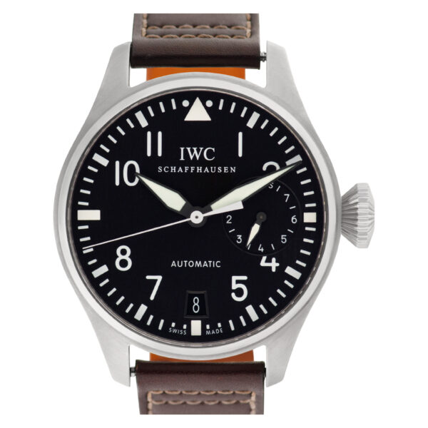 IWC Big Pilot iw501001 Stainless Steel Black dial mm Automatic watch