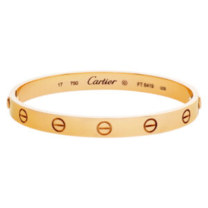 Cartier Love Bracelet in 18k rose gold