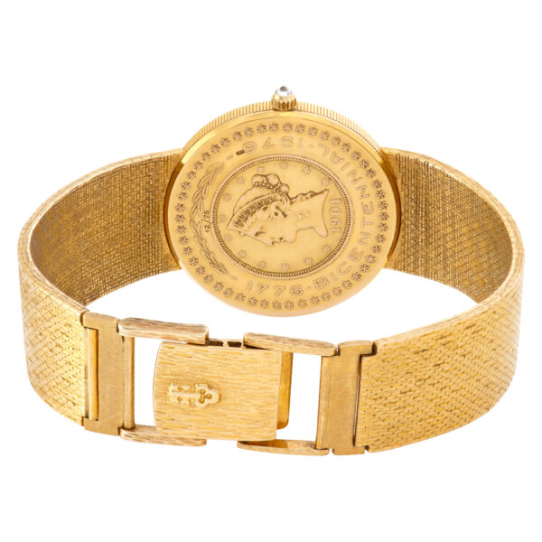 Corum gold coin 18k 35mm Manual watch