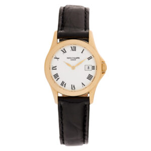 Patek Philippe Calatrava 4906 18k rose gold 26mm Quartz watch