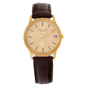 Patek Philippe Calatrava 3601 18k Champagne dial 33mm Automatic watch