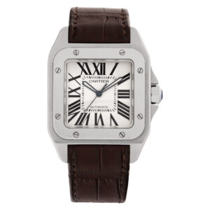 Cartier Santos 100 W20073X8/2656 stainless steel 38mm auto watch