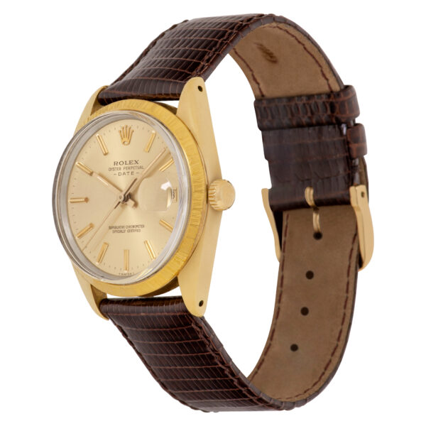 Rolex Date 15505 gold shell 34mm auto watch