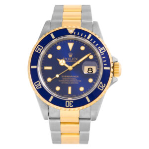 Rolex Submariner 16613 18k & steel 40mm auto watch