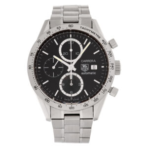 Tag Heuer Carrera CV2016 stainless steel 41mm auto watch