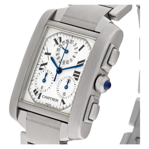 Cartier Tank Francaise w51001q3 stainless steel 28mm Quartz watch