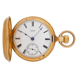 Waltham pocket watch 18k 53mm Manual watch