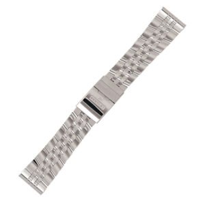 Breitling Bently 6.75" stainless steel band bracelet. (24x24)