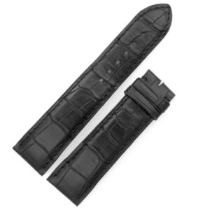 Cartier black alligator strap (20x18)