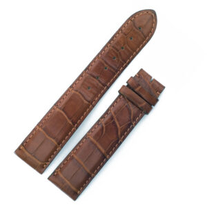 Cartier brown alligator strap (20x17)