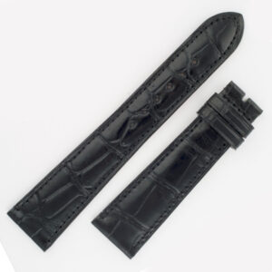 Patek Philippe black alligator strap (20mmx16mm)