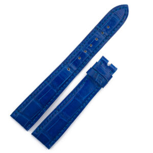 Ladies Bvlgari blue alligator strap (17x14)