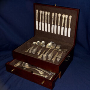 CHANTILLY GORHAM- STERLING SILVER FLATWARE Set- 8 x 12+ Serving Pcs 112Pieces TOTAL