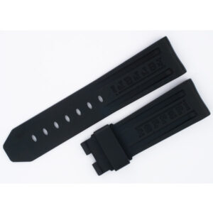 Panerai black rubber strap (24x22)