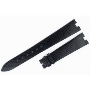 Patek Philippe black lizard strap (17x13)