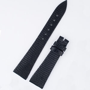 Patek Philippe black croco strap (18x12)