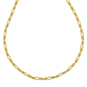 Tane chain necklace in 18k