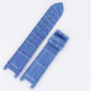 Cartier Pasha periwinkle alligator strap (20x18)