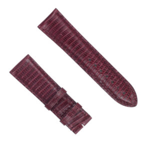 Cartier burgundy lizard strap (20x18)