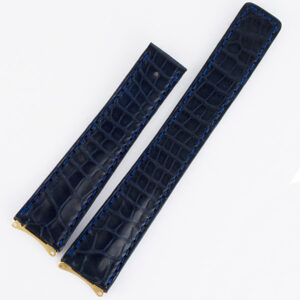 Tag Heuer blue alligator strap (20x16)