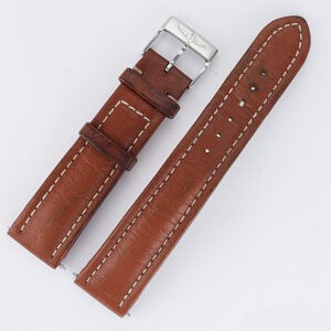 Breitling Calfskin Tan strap slightly used with Tang Buckle 20mm x 18mm