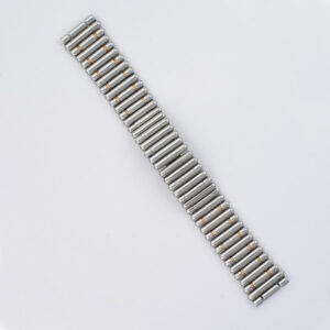 Breitling bullet 18k & stainless steel bracelet 18mm 6" long