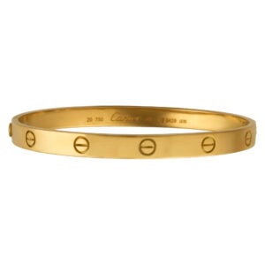 Cartier LOVE bracelet in 18k