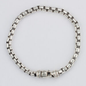 David Yurman sterling silver box bracelet