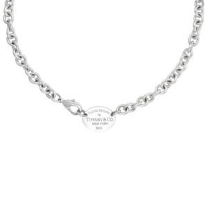 "Return to Tiffany" necklace in sterling silver