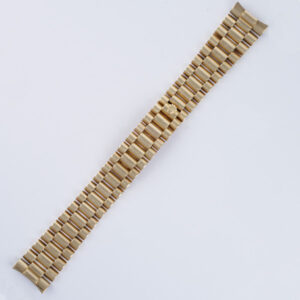 Rolex 18k YG Genuine President band Bracelet 6 5/8" long