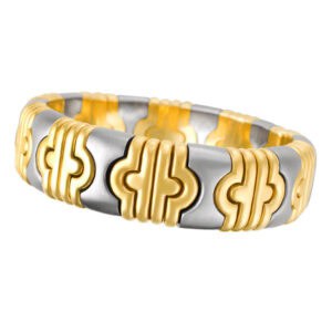 Bvlgari Parentesi bracelet in 18k & stainless steel