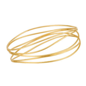 Tiffany & Co Elsa Perreti Wave bangle in 18k