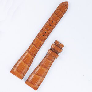 Roger Dubuis Much More M25 reg light brown alligator strap (17x12).