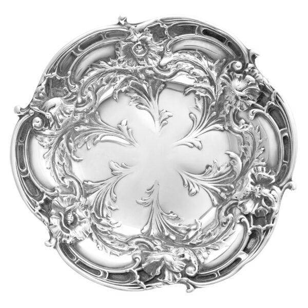 "Francis the I" patented in 1904 by Reed & Barton, sterling silver bon bon dish.