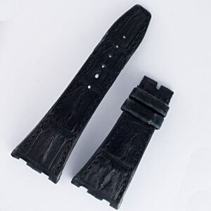 Audemars Piquet used black alligator strap (28x17) for tang buckle