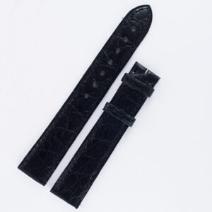 Cartier Must de black crocodile strap 14x12