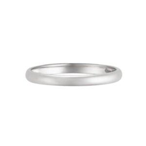 Tiffany & Co. wedding band in platinum