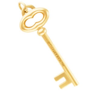 Tiffany & Co. 18k Vintage Oval Key