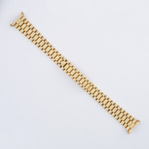 Lds Rolex President band Bracelet In 18k; 6" Long