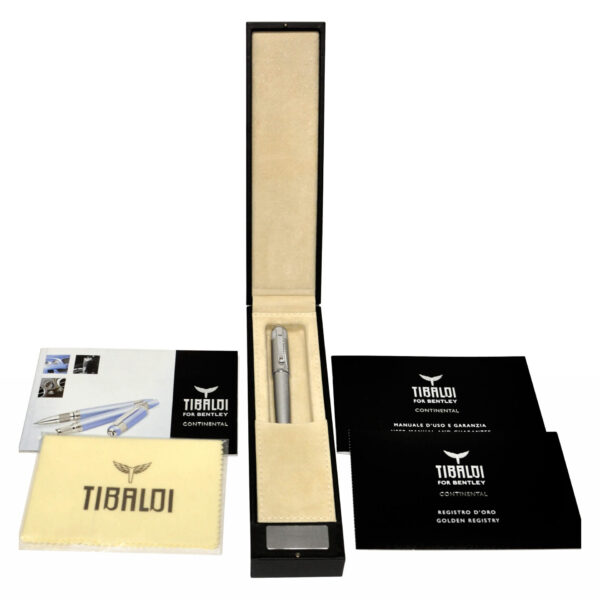 Tibaldi for Bentley Continental ball point pen. Limited edition #510/999.