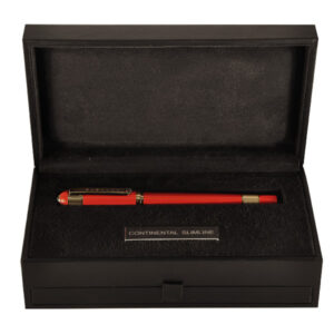 Tibaldi for Bentley Continental Slimline fountain pen, St James Red.